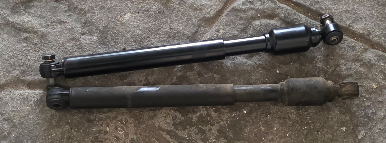 Steering Stabilizer installed — photo 1