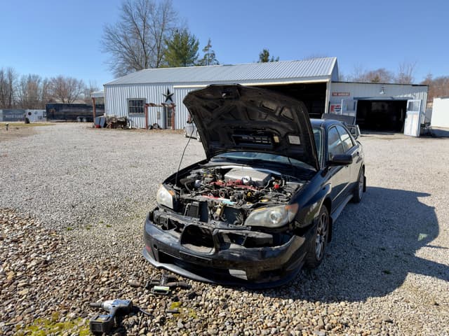 Photo from build update: Got the car delivered from Copart! Came all the way from Philly!