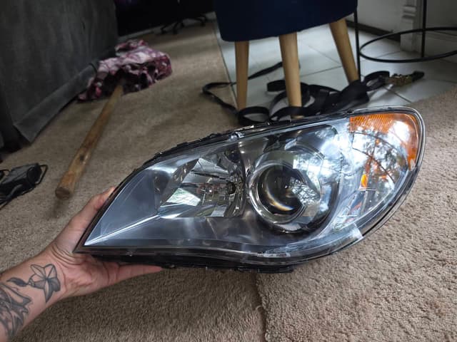 Resealed the headlights. Saved a bunch of money (OEM replacements is like 600 dollars. 💀) — photo 3