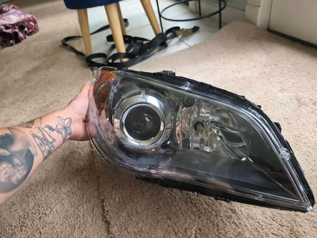Resealed the headlights. Saved a bunch of money (OEM replacements is like 600 dollars. 💀) — photo 4